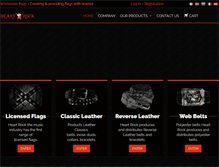 Tablet Screenshot of heartrock.com